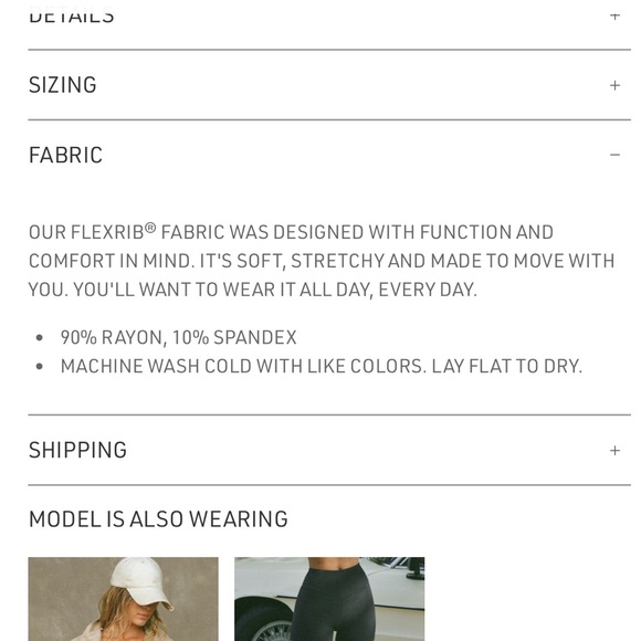 Women's Black Strappy Crop Tank Top Ribbed Joah Brown - Picture 7 of 7